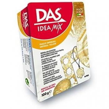 Pasta da modellare marmorizzante DAS Idea Mix 100 g. Giallo imperiale
