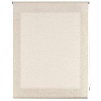 Store enrouleur en lin beige 6x120x200 cm