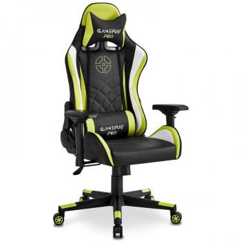 Silla de juego Mc Haus GC-Gameplay-Pro Amarilla