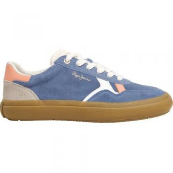 Pepe Jeans Travis City Women’s Trainers – Grey Canvas
