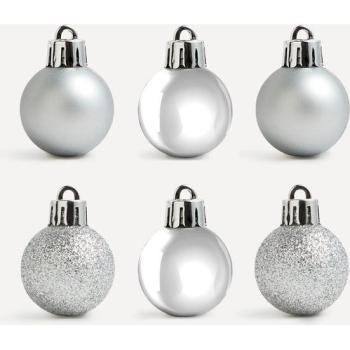 Mini Bolas 27 – Elegancia Liso, Brillante y Navidad en el Corte