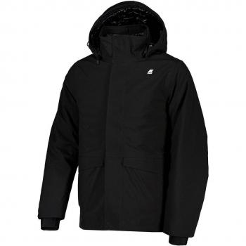 K‑Way Premium Schwarzer Mantel – XL