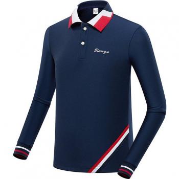 Camisetas de Golf para Niños con Manga Larga D0856