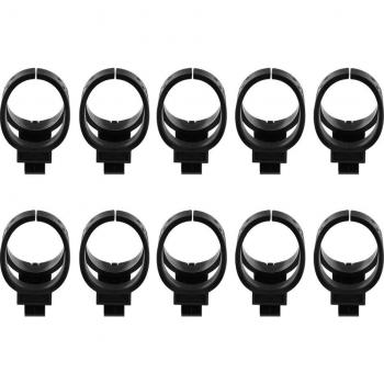 10-Piece Set 26mm Diving Mask Snorkel Clip Holder