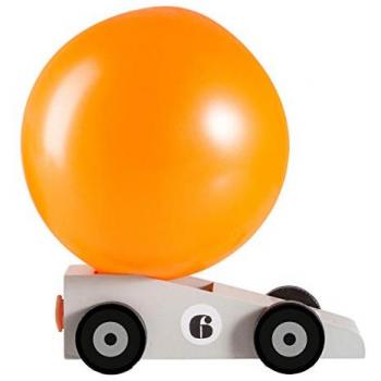 Luftballon-Auto Donkey Silverstar