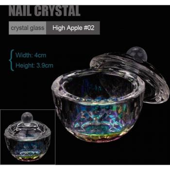 Acrylic Liquid Dish for Nail Art with Lid