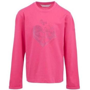 Pull-over enfant Regatta Wenbie III Rose à cœur et fleurs manches longues (11-12)