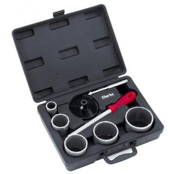 Clarke 8 Piece Hole Saw Set