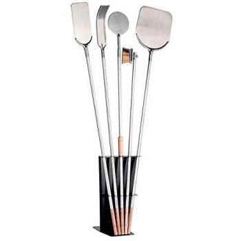 Support de Cuisine 5 Pelles de Four avec Poignée 175 cm