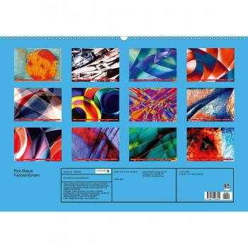Rot-Blaue Farbsinfonien