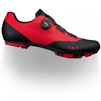 Fizik Vento X3 Fahrradschuh (Rot/Schwarz) – Größe 40,5 (EU)