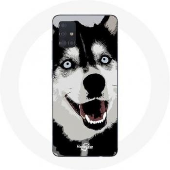 Samsung Galaxy A71 Case with Siberian Husky Design