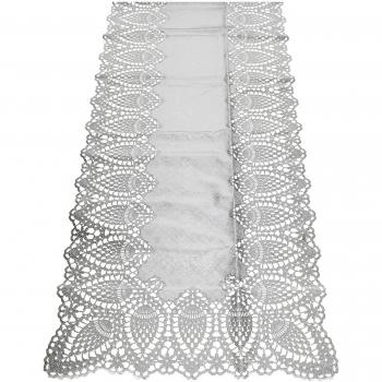 KERSTEN Lace‑Crochet‑Outdoor‑Tischläufer 150 cm
