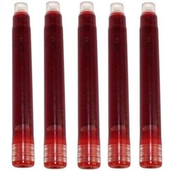 Cartucho de Tinta Jinhao 25 piezas en Rojo