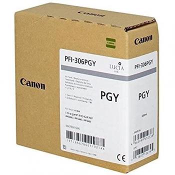 Original Canon 6667B001 / PFI306PGY Tintenpatrone grau