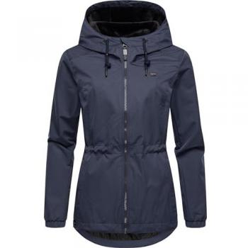 Outdoorjacke RAGWEAR Dankka Tech Gr. 6XL (52), blau (navy), Damen