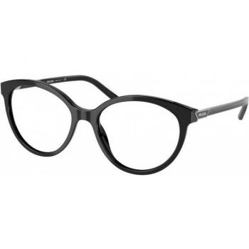 Montatura occhiali Prada 0PR 08YV col. 1AB1O1, modello Rondi, colore Nero, misura 52
