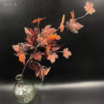 Décoration d'automne en soie