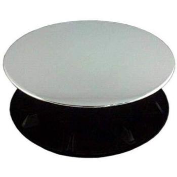 Elegante Haube D.120 aus verchromtem Metall