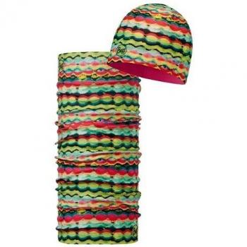 Buff Original Unisex Erwachsene Mikrofaser Polar Gorro + Original Niño Mütze, blau, Erwachsene