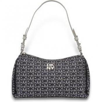 DKNY Remy 24 cm Schulterhandtasche – einfarbig Blau