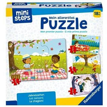 Ravensburger MiniSteps 4168 Meine allerersten Puzzles: Jahreszeiten – 2 bis 5 Teile