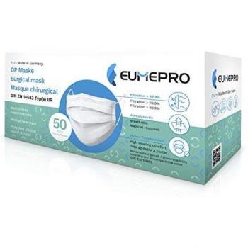 Mascherine chirurgiche DIN EN 14683 IIR EUMEPRO