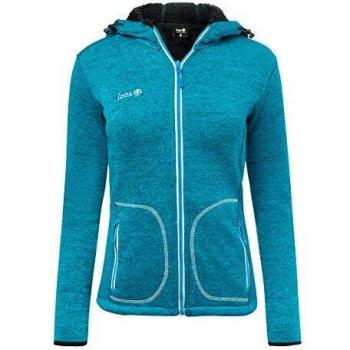 Izas Frau Guara Jackett in Türkis/Schwarz, XS-Größe