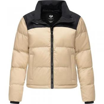 Ragwear Damen Steppjacke Serah Colourblocking 3XL Taupe
