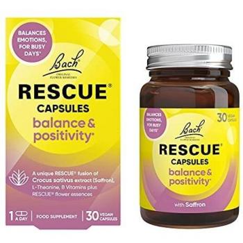 Gélules d'équilibre et de positivité Rescue 30