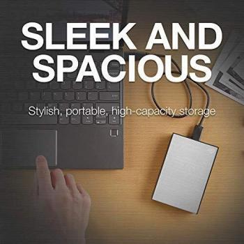 Seagate OneTouch Disco Rigido Esterno 1 TB Argento