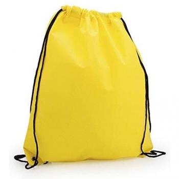 Unisex Gelber Rucksack BigBuy – Outdoor-Kordelmodell – Erwachsene – Einheitlich