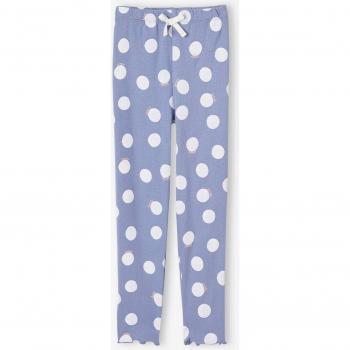 Niña Chambray Azul con Estampado Canalé