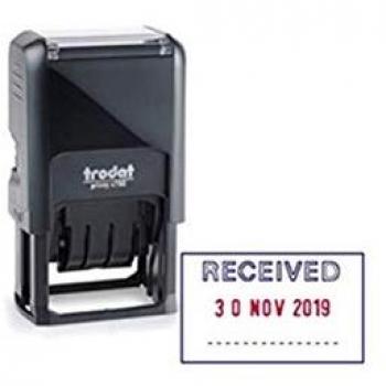 Trodat EcoPrinty Dater 4750L1 Self-inking Stamp 39 x 23mm