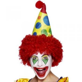Cono Clown Smiffy's Cappello e Parrucca