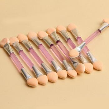 2 Piece Dual-Ended Beauty Brush Set