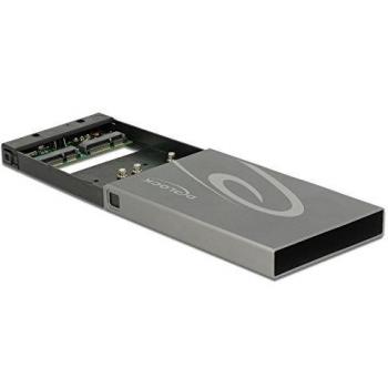 DELOCK 42590 mSATA SSD Gehäuse USB 3.1 Gen 2