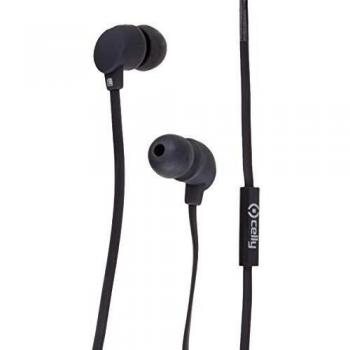 Celly UP600BK Cuffie In-ear per Chiamate e Musica Nero