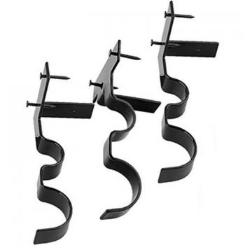 Curtain Rod Brackets – No Drill Hang Curtain Rod Holder (Tap-in Window Frame, Super Carrying Double)