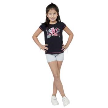 Camiseta Estilosa para Niña en Color Navy