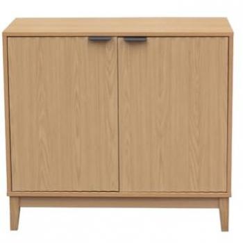 Buffet 2 portes design vague L80 cm