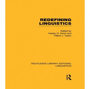 Vitalsource Technologies, Inc. Redefining Linguistics (rle Linguistics A: General Linguistics)