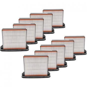 Fourniture de 10 filtres d'aspirateur CS Unitec 1225 (HEPA)