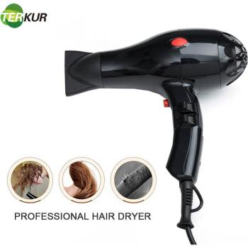 Sèche-cheveux avec moteur AC 2 vitesses et bouton de fermeture à froid