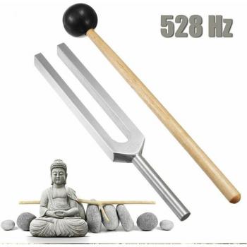 Mazo de Sintonía 528Hz para ADN y Bienestar