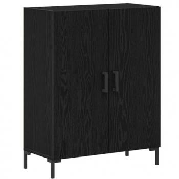 Sideboard Lebensstil: Schwarz-Eiche 69,5x34x90 cm (VidaXL)