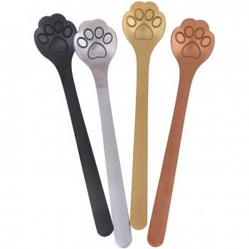 1PC Cute Cat Paw Kitchen Stirring Spoon