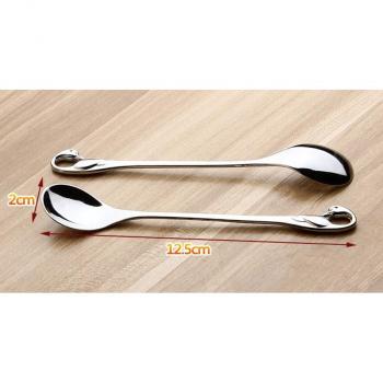 Zinc Alloy Swan Fork and Spoon Holder for Weddings (1pc)