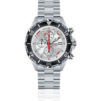 Montre Chrono Unisexe Chris Benz CBC300XSIMB Plongeur Quartz