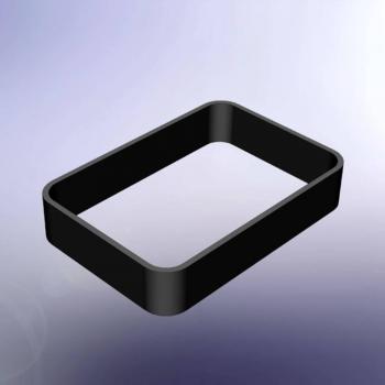 TEKO RWK-2.12 Blue TPU Frame 80 x 56 x 15 mm